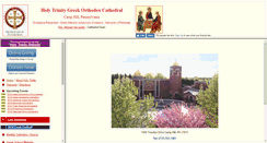 Desktop Screenshot of holytrinityhbg.org